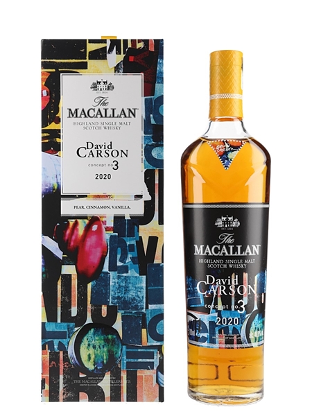 Macallan Concept Number 3 2020 Release - David Carson 70cl / 40.8%