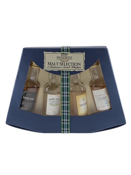 St Michael Malt Selection Marks & Spencer 4 x 5cl / 40%