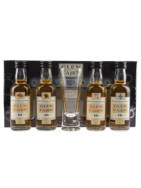 Glen Cairn Millennium Giftset 10 Year Old  4 x 5cl / 40%