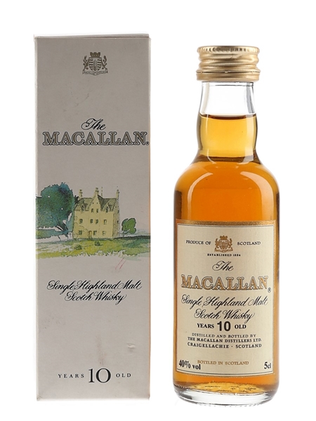 Macallan 10 Year Old Bottled 1990s 5cl / 40%