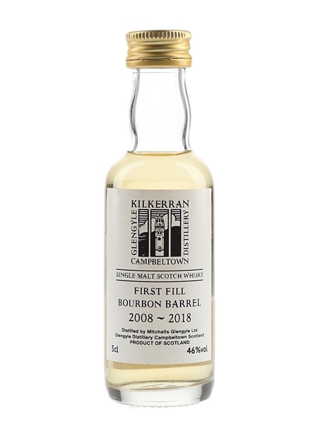 Kilkerran 2008 First Fill Bourbon Barrel Bottled 2018 5cl / 46%