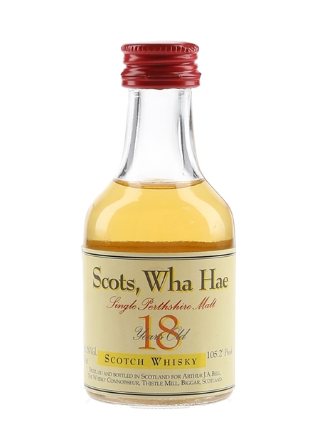 Blair Athol 1976 18 Year Old Scots Wha Hae The Whisky Connoisseur - The Robert Burns Collection 5cl / 60.2%