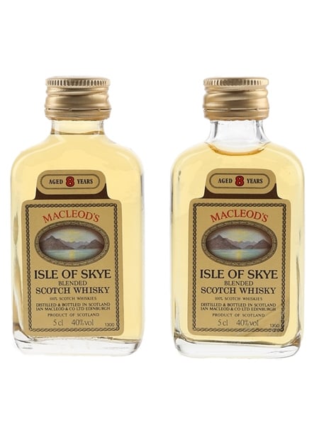 Macleod's Isle Of Skye 8 Year Old  2 x 5cl / 40%