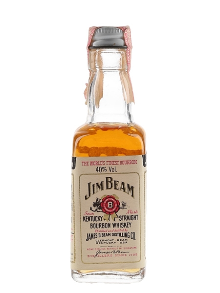 Jim Beam Bottled 1970s-1980s 5cl / 40%