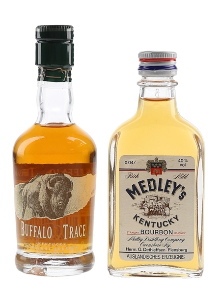 Buffalo Trace & Medley's  2 x 4cl-5cl