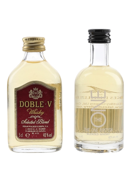 Double V & The Lakes Distillery  2 x 5cl / 40%