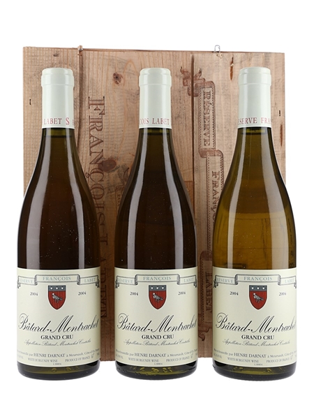 Batard Montrachet 2004 Grand Cru Henri Darnat - Reserve Francois Labet 3 x 75cl / 13%