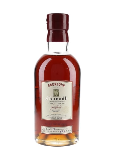 Aberlour A'bunadh Batch 25 Bottled 2008 70cl / 60.4%