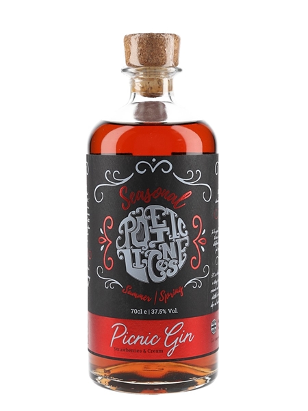 Poetic License Picnic Gin Strawberries & Cream 70cl / 37.5%