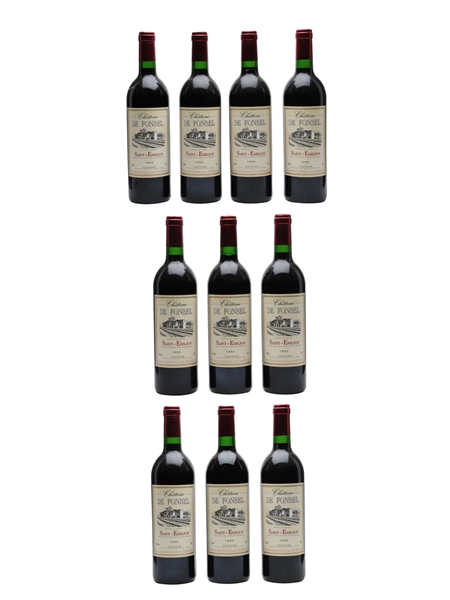 Chateau De Fonbel 1992 Saint Emilion - Vauthier 10 x 75cl / 12%