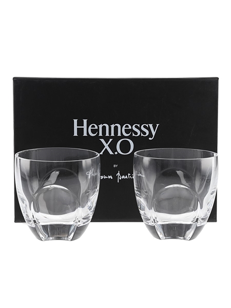 Hennessy Glasses  9cm Tall