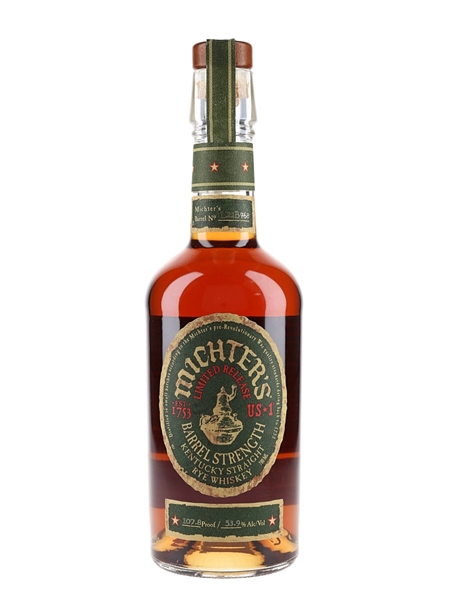 Michter's US*1 Barrel Strength Rye Whiskey  70cl / 53.9%