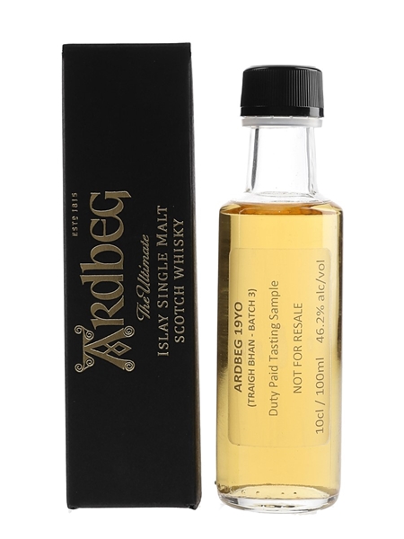 Ardbeg 19 Year Old Traigh Bhan - Batch 3 Trade Sample 10cl / 46.2%