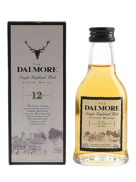 Dalmore 12 Year Old Botted 1990s-2000s 5cl / 43%