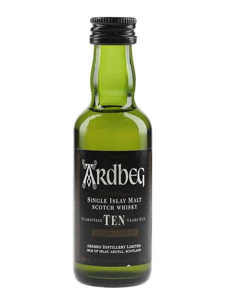 Ardbeg 10 Year Old Bottled 1990s 5cl / 46%