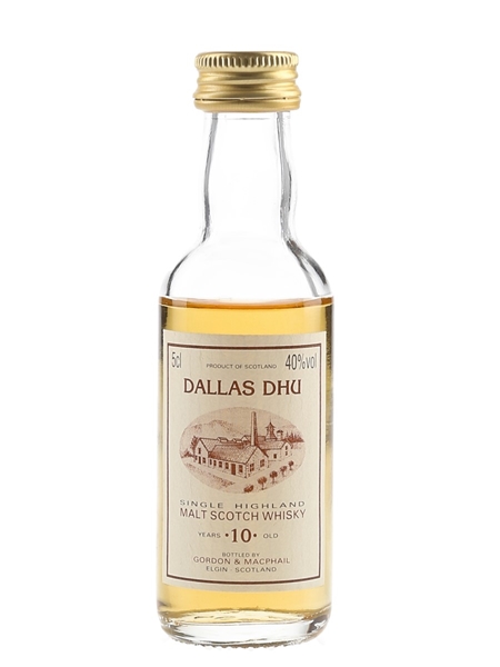 Dallas Dhu 10 Year Old Gordon & MacPhail 5cl / 40%