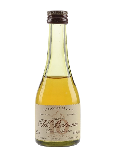 Balvenie 10 Year Old Founder's Reserve Bottled 1980s 5cl / 40%