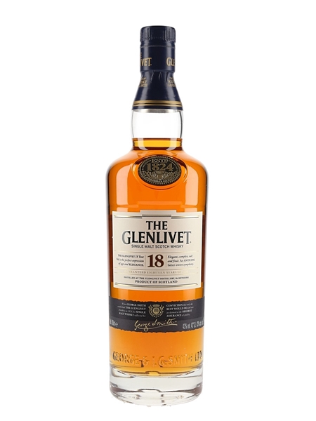 Glenlivet 18 Year Old  70cl / 43%