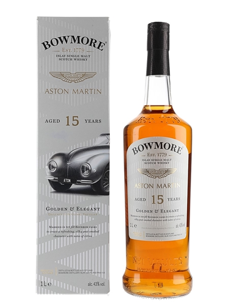 Bowmore 15 Year Old Aston Martin 100cl / 43%