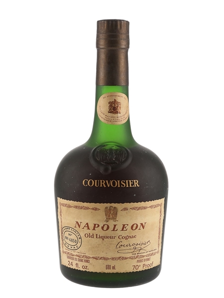 Courvoisier Napoleon Bottled 1970s - Numbered Bottle 68cl / 40%