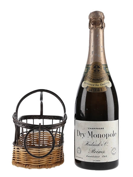 Heidsieck & Co.1941 Dry Monopole With Decanting Cradle 75cl