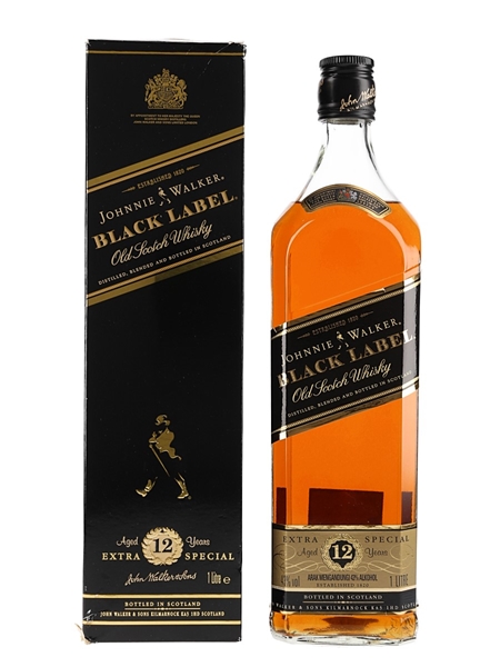 Johnnie Walker Black Label 12 Year Old Bottled 1990s 100cl / 43%