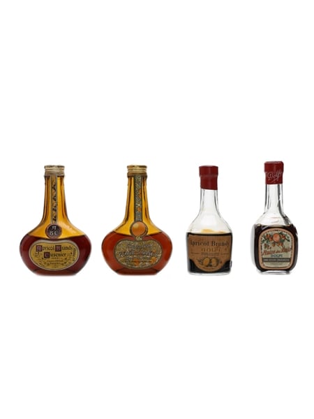 Cusenier & Dolfi French Liqueur Miniatures  4 x 5cl