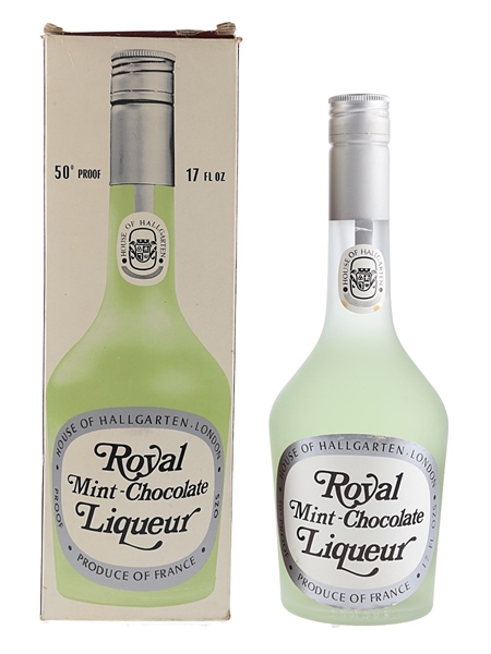 Royal Mint Chocolate Liqueur Bottled 1970s 48.3cl / 28.5%