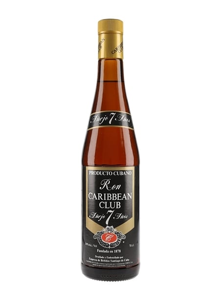 Caribbean Club 7 Year Old Rum Bottled 1970s-1980s 70cl / 38%