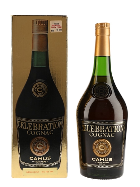 Camus Celebration Cognac Bottled 1980s - Duty Free 100cl / 40%