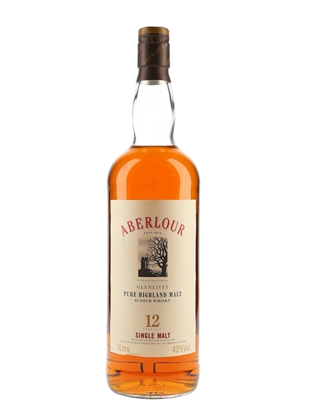 Aberlour Glenlivet 12 Year Old Bottled 1990s 100cl / 43%