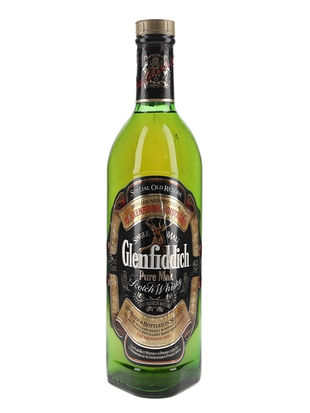 Glenfiddich Special Old Reserve Pure Malt Bottled 1980s 75cl / 40%