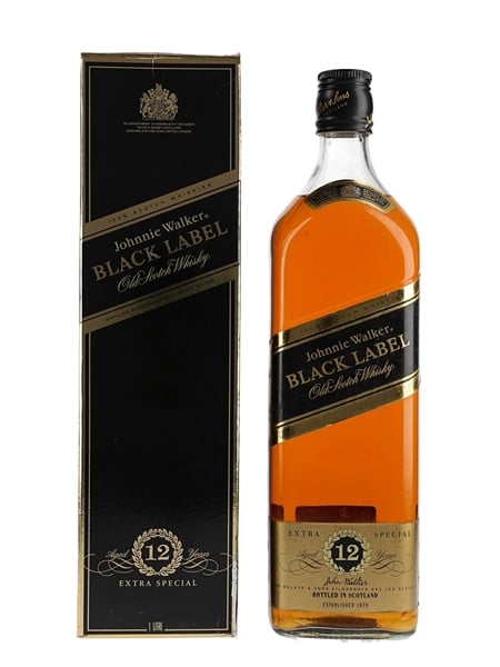 Johnnie Walker Black Label 12 Year Old Bottled 1990s 100cl / 43%