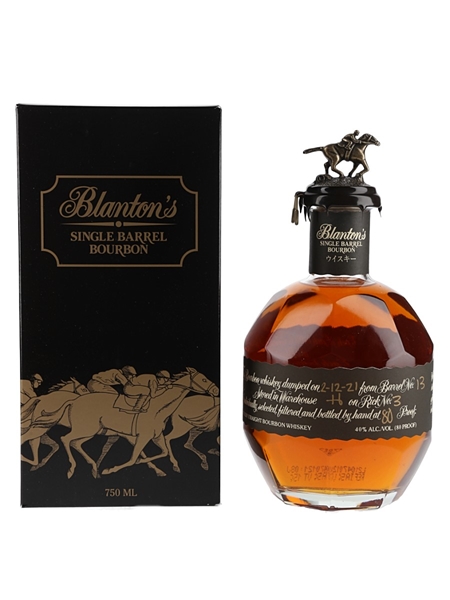 Blanton's Single Barrel No.13 Bottled 2021 - Japanese Release 75cl / 40%