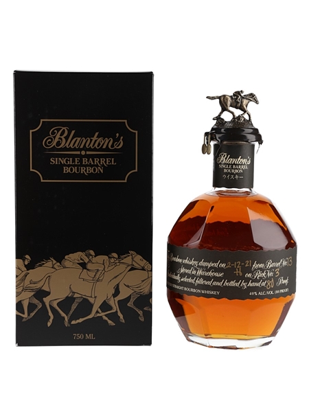 Blanton's Single Barrel No.13 Bottled 2021 - Japanese Release 75cl / 40%