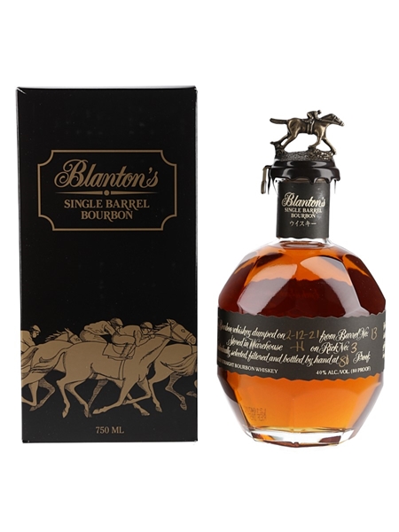 Blanton's Single Barrel No.13 Bottled 2021 - Japanese Release 75cl / 40%