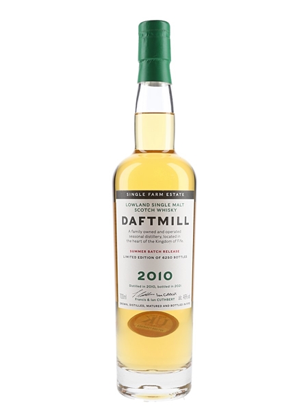 Daftmill 2010 Bottled 2021 - Summer Batch Release 70cl / 46%