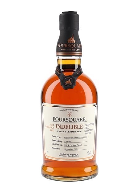 Foursquare Indelible 11 Year Old Bottled 2021 - Exceptional Cask Selection Mark XVII 70cl / 48%