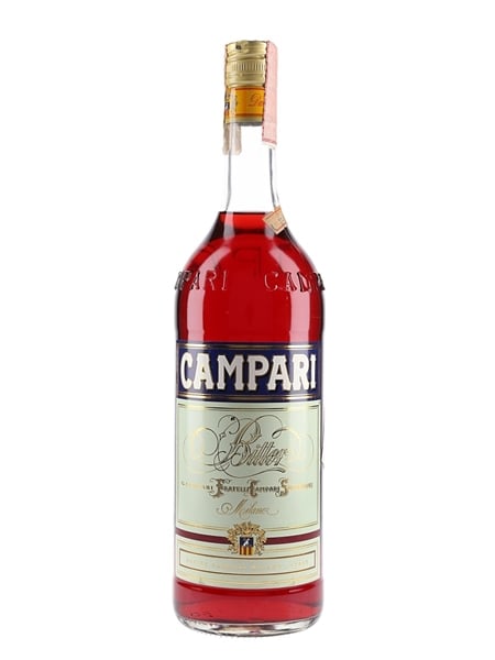 Campari Bitter Bottled 1990s-2000s 100cl / 25%