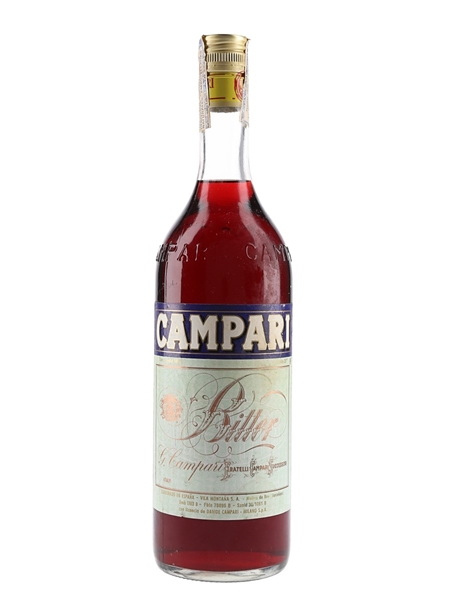 Campari Bitter Bottled 1970s - Spain 100cl / 25%