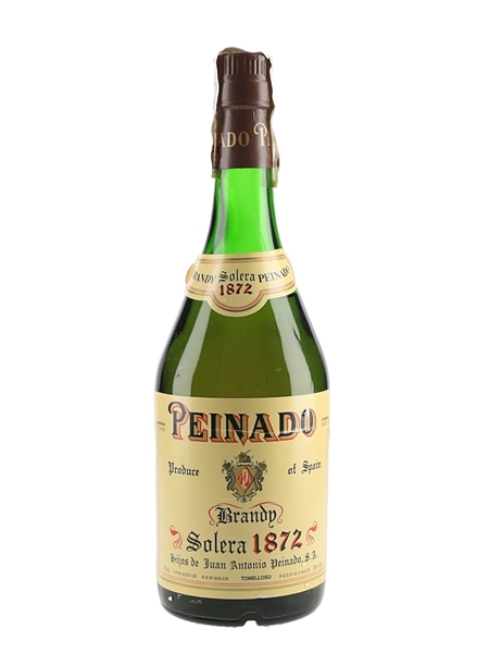 Peinado Brandy Solera 1872 Bottled 1980s 70cl / 36%