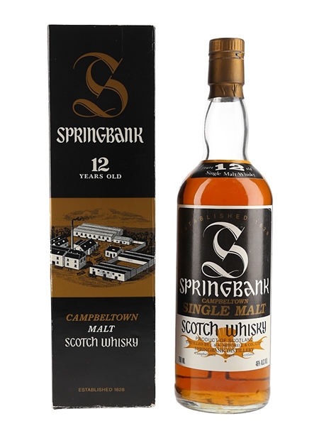 Springbank 12 Year Old Bottled 1980s 75cl / 46%