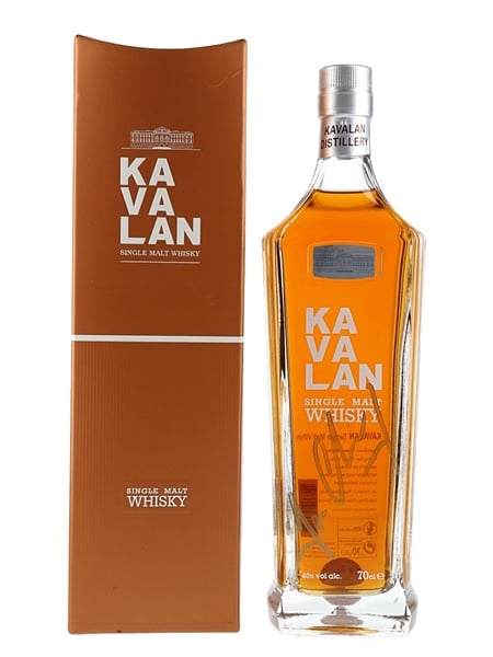 Kavalan Single Malt Bottled 2017 - Signed Bottle 70cl / 40%