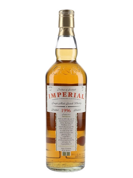 Imperial 1996 Gordon & MacPhail Bottled 2015 70cl / 43%