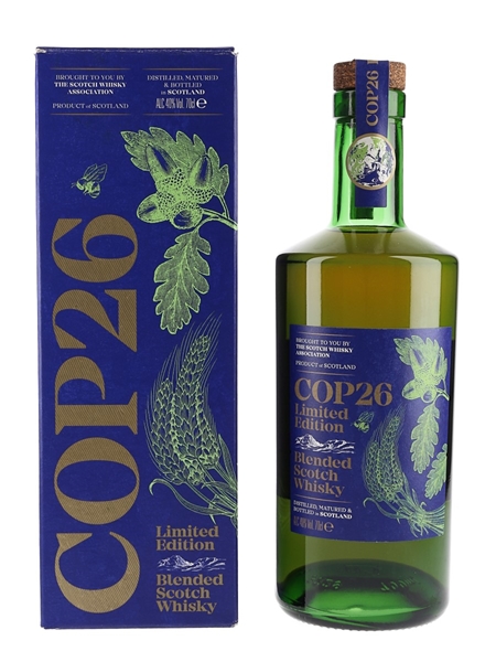 COP 26 Limited Edition Blended Scotch Whisky  70cl / 40%