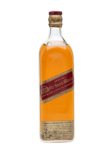 Johnnie Walker Red Label Bottled 1930s 75cl / 40%