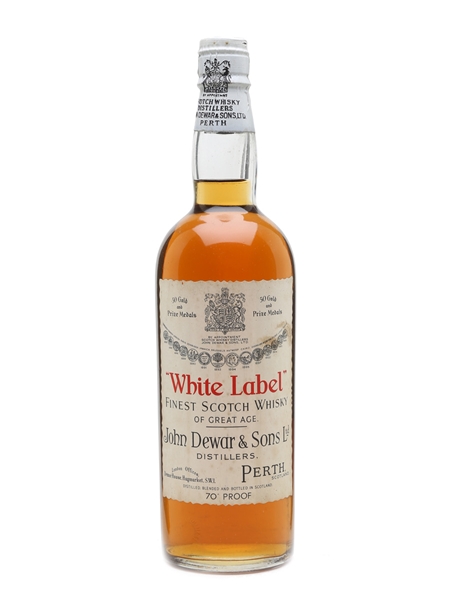 Dewar's White Label Bottled 1950s - Spring Cap 75cl / 40%