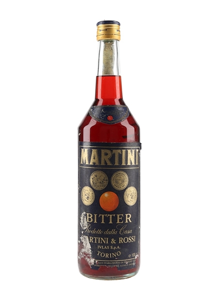 Martini Bitter Aperitivo Bottled 1980s 100cl