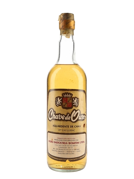 Chave De Ouro Cachaça Bottled 1980s 96cl / 41%