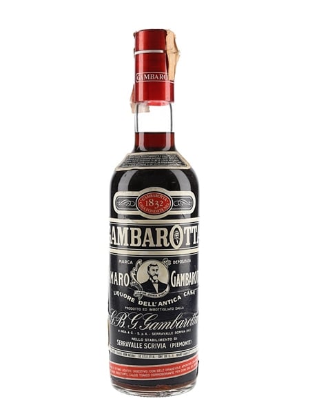 Gambarotta Amaro Bottled 1970s 75cl / 30%